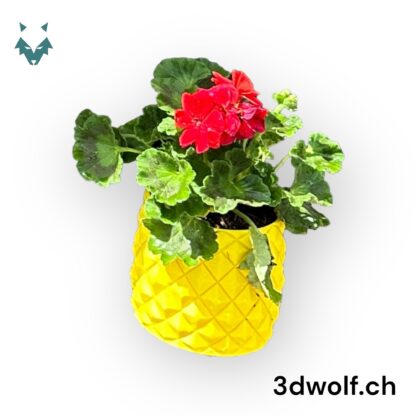 blumentopf_wandhalterung_ananas_gelb_mit_blumen