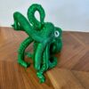 Oktopus Weinflaschenhalter Grün
