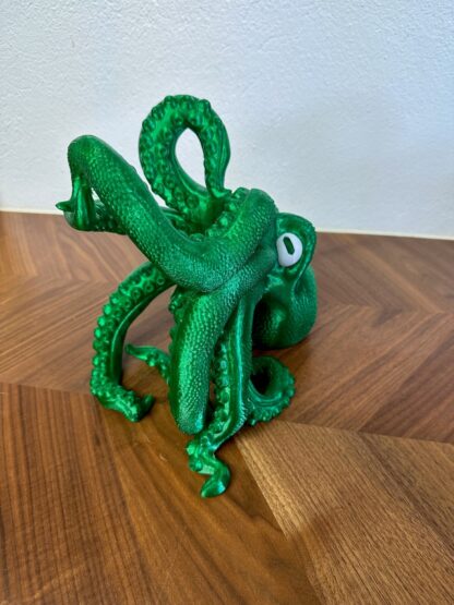 Oktopus Weinflaschenhalter Grün