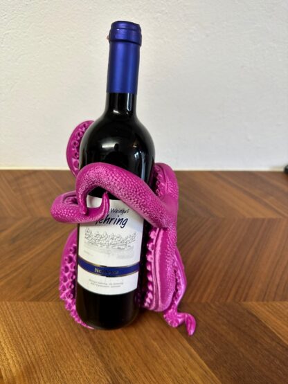 Oktopus Weinflaschenhalter Violette