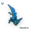 3D-gedruckter Axolotl von STLFLIX – 17 cm – Bild 2