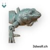 Grosser 3D-gedruckter Leguan von Toonz Factory – 48 cm – Bild 3