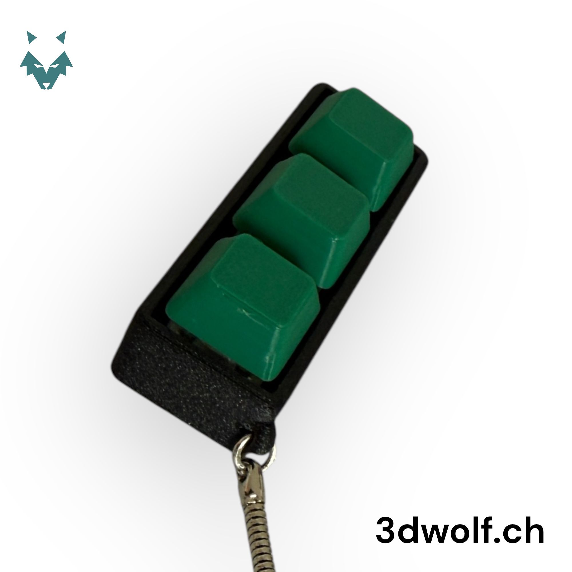 Anti Stress Tastatur Schlüsselanhänger – Fidget Clicker mit mechanischen Switches – Bild 2