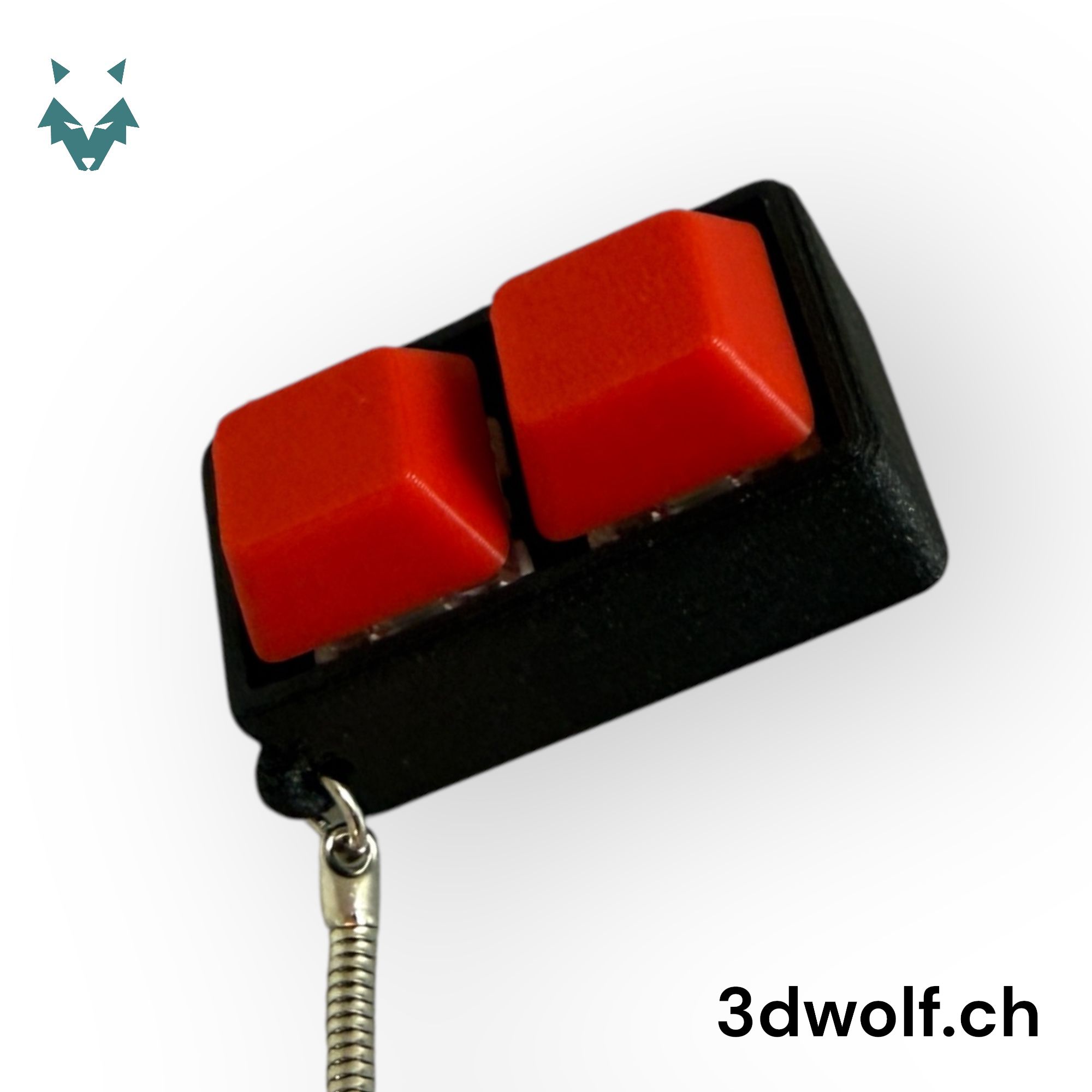 Anti Stress Tastatur Schlüsselanhänger – Fidget Clicker mit mechanischen Switches – Bild 7